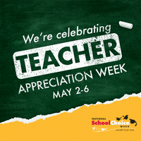 Celebration Teacher GIF by National School Choice Week