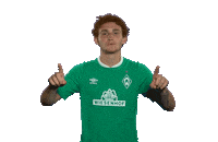 Swipe Up Josh Sargent Sticker by SV Werder Bremen