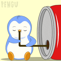 Fizzy Drink Drinking GIF by Pudgy Penguins