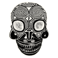 Art Mask Sticker by Wieden+Kennedy Design