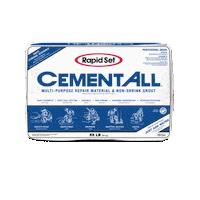 RapidSet concrete cement rapid set mortar mix Sticker