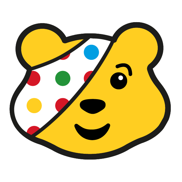 Bbccin Pudsey Bear Sticker by BBC Children in Need