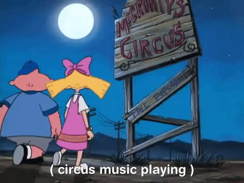hey arnold nicksplat GIF