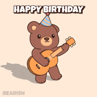 Happy Birthday Love GIF by BEARISH