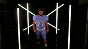 College Sports Football GIF by GreenWave
