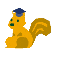 Squirrel Sticker by Emory University