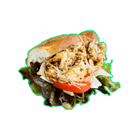 Sandwich Hotdog Sticker