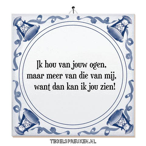 Nl Spreuk Sticker by Tegelspreuken.nl