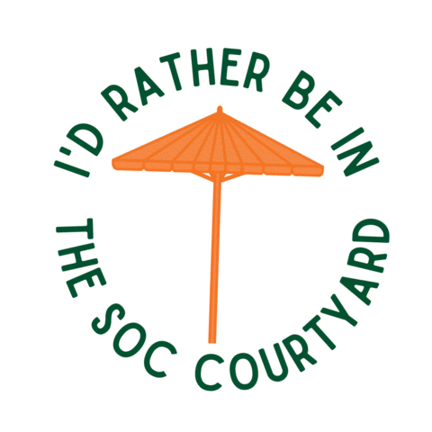 umsoc giphyupload miami university of miami soc Sticker