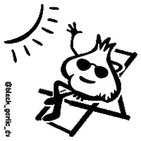 blackgarlic black garlic sunbathing blackgarlic Sticker