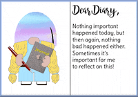 Dear Diary Gnome GIF