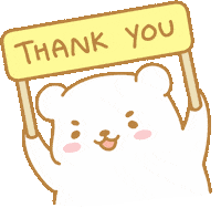 cofeco_ thank you thanks bear grateful Sticker