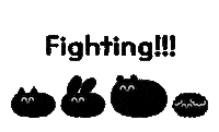 limyesool black character fighting 블랙젤리클럽 Sticker