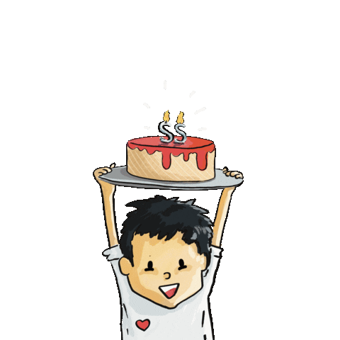 Happy Birthday Sticker