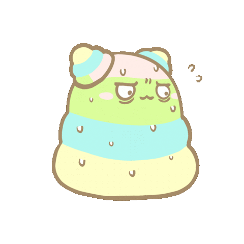 gachyiland giphyupload oops nervous googoo Sticker