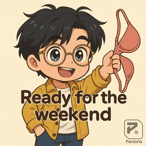 Ready For The Weekend Hiroshi GIF by Persona