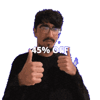 45 Off Sticker
