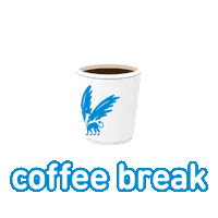 vuamsterdam university break coffee break koffie Sticker