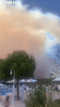 Fire in Croatia