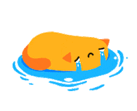 Sad Bad News Sticker by Cindy Suen