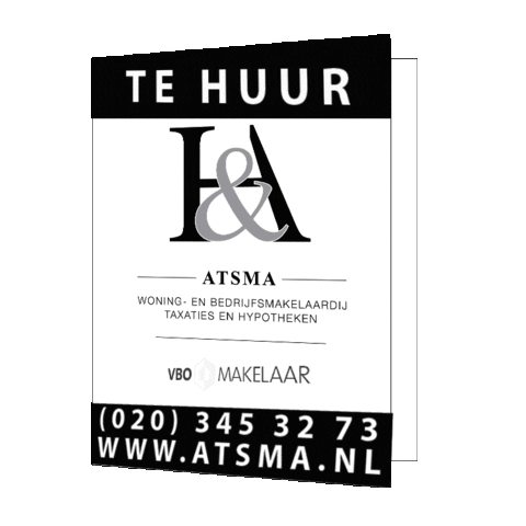 Makelaar Hypotheek Sticker by Atsma Makelaardij