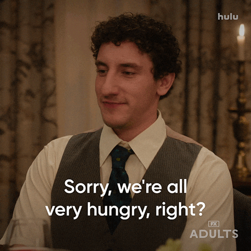 Hungry Lets Eat GIF by Adults