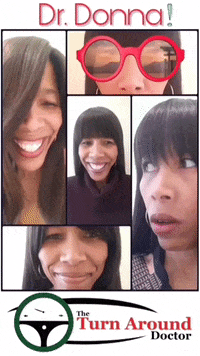 reacting turn around GIF by Dr. Donna Thomas Rodgers