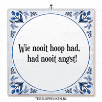 Hoop Nl GIF by Tegelspreuken.nl