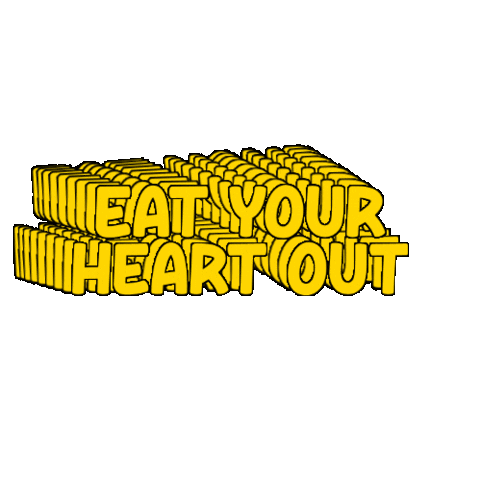 Eatyourheartout Sticker by Bubblegumclub