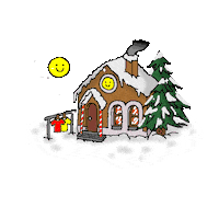 New Year Christmas Sticker