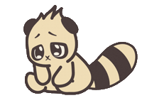 Sad Sighing Sticker