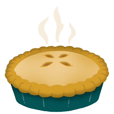 Apple Pie Thanksgiving Sticker by The Kitchn