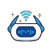 RedConectaIFS red robot internet wifi Sticker