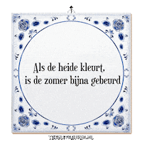 Humor Reflectie Sticker by Tegelspreuken.nl