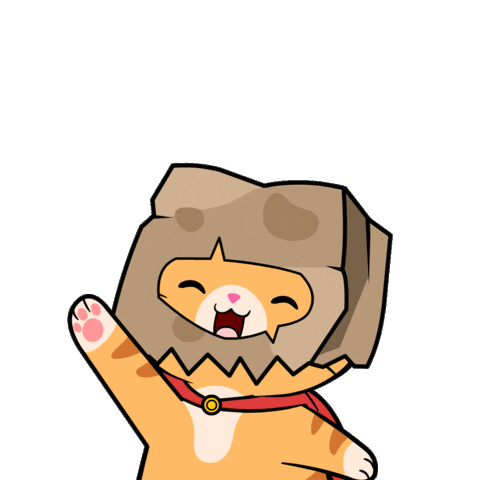 See Ya Goodbye Sticker by Silly Kitties