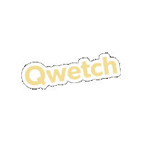 Qwetch qwetch qwetchjaune Sticker