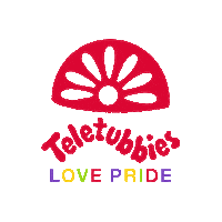 Tinky Winky Love Sticker by Teletubbies