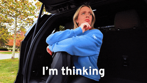 Thinking Think GIF by General Motors