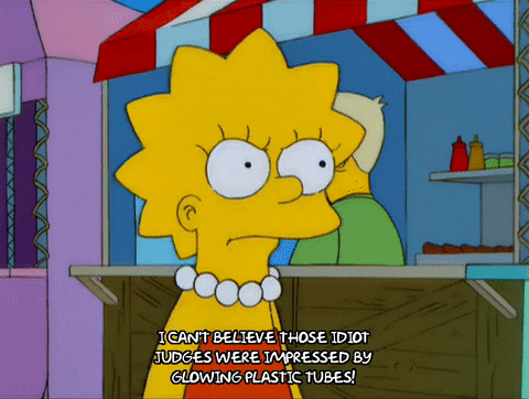 angry lisa simpson GIF