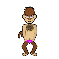 toddcircle animation dancing cartoon wink Sticker