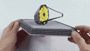 James Webb Space Telescope Model GIF by NASA