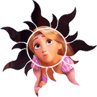 tangled STICKER
