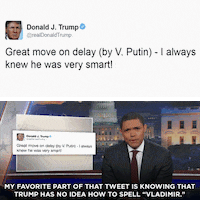 Donald Trump GIF by The Daily Show with Trevor Noah