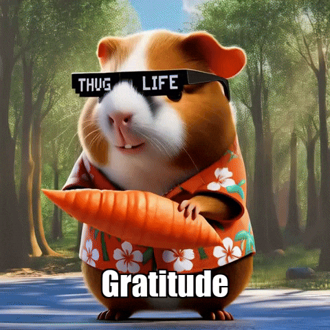 Joy Gratitude GIF by Guinea Gambino