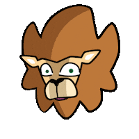 Oh No Lion Sticker by Loaded Lions