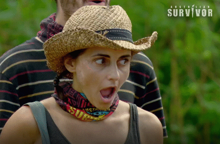 Pia Wow GIF by Australian Survivor