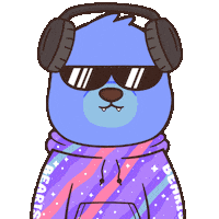 Happy In The Zone Sticker by BEARISH