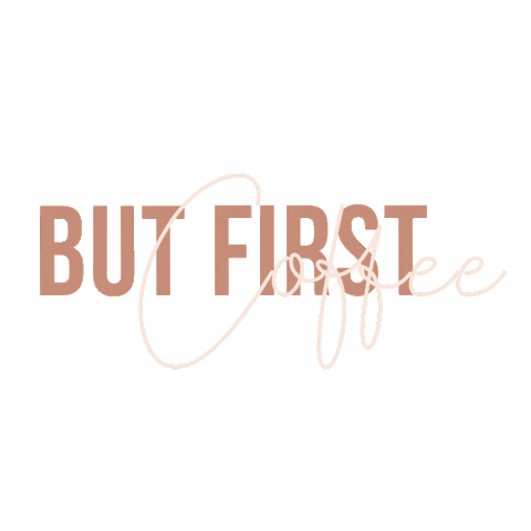 But First Coffee Sticker by Socialmediaforyou