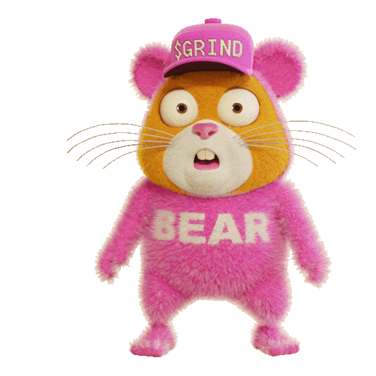 Confused Pink Sticker by Grind