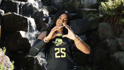 Womens Basketball Oregon GIF by GoDucks